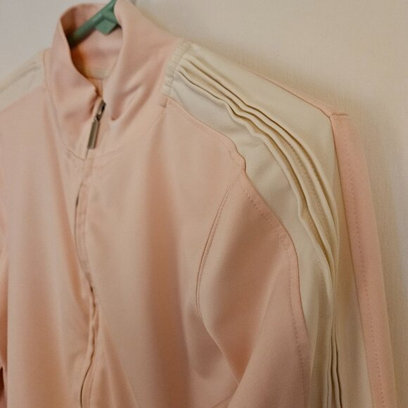Maeve By Anthropologie Bomber/Track Jacket - Pink - Size: Medium - Picture 3 of 7